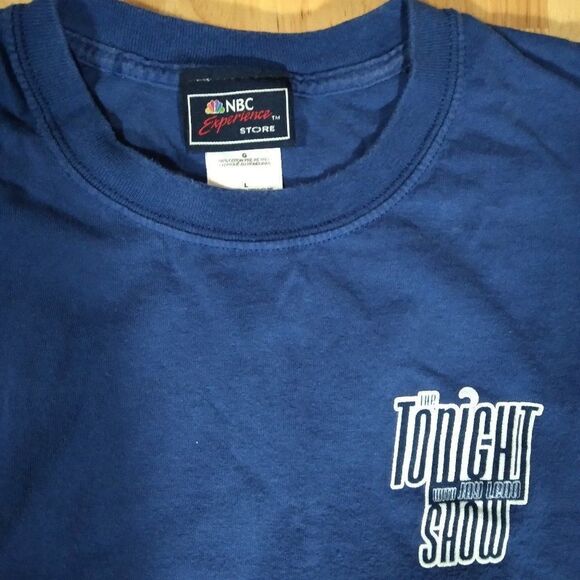 The Tonight Show With Jay Leno NBC Logo T-Shirt - Picture 3 of 9